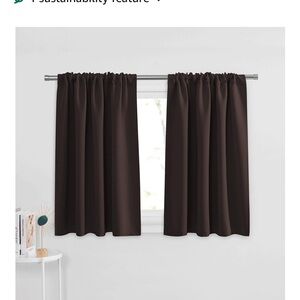 Chocolate Brown Blackout Curtain